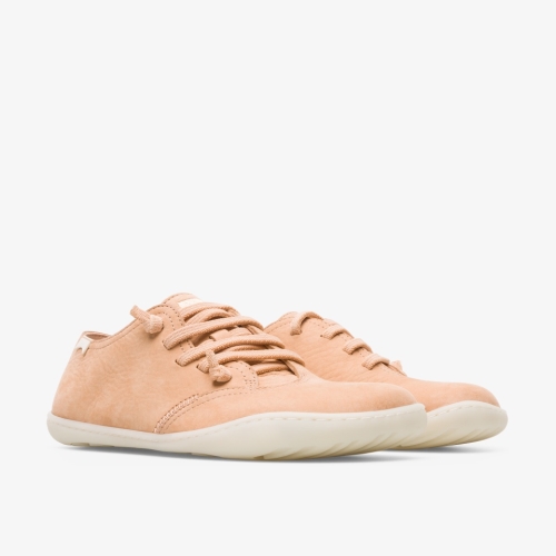 Camper Peu Womens Casual Shoes US-16460 Light Coral USA Online